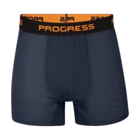 MA SKN 125 men's merino boxers blackened blue