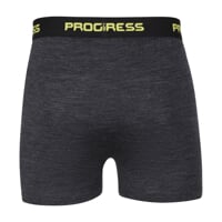 MW SKN 170 pánské merino boxerky černý melír