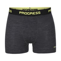 MW SKN 170 pánské merino boxerky černý melír
