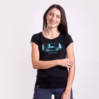 OS LIBERTA "BEETLE" ladie's bamboo T-shirt modrá