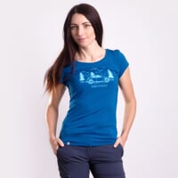 OS LIBERTA "BEETLE" ladie's bamboo T-shirt modrá