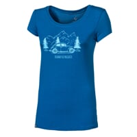 OS LIBERTA "BEETLE" ladie's bamboo T-shirt modrá