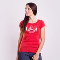 OS LIBERTA "BEETLE" ladie's bamboo T-shirt modrá