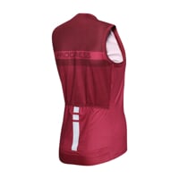 PEONY dámský cyklistický dres vínová