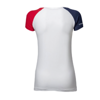 REPUBLICA T-SHIRT women's bamboo CR T-shirt navy/white/red