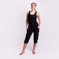 SAHARA 3Q ladies 3/4 pants black/turquoise