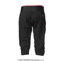 SAHARA 3Q ladies 3/4 pants black/turquoise