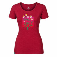 SASA "CAMOMILE" ladie's bamboo T-shirt cherry