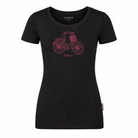 SASA "CITYBIKE" ladie's bamboo T-shirt black