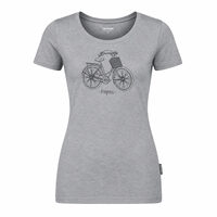 SASA "CITYBIKE" ladie's bamboo T-shirt grey melange