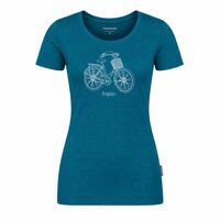 SASA "CITYBIKE" ladie's bamboo T-shirt petroleum