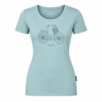 SASA "CITYBIKE" ladie's bamboo T-shirt teal