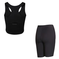 Set ZORA TANK TOP + SHORTS black