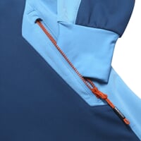 SNOWBULL JKT men's softshell jacket petrol blue