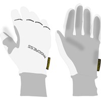 SNOWRIDE GLOVES zimní sportovní rukavice bílá/šedá