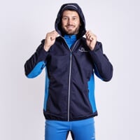 SNOWSTORM men's laminate jacket blackened blue/blue