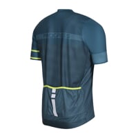 SOLAR men's fullzip cycling jersey petroleum