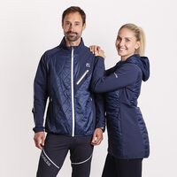 TALENT men's hybrid jacket blackened blue