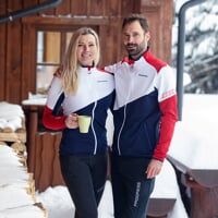 TERRITORY CZECH pánská funkční sportovní mikina trikolora