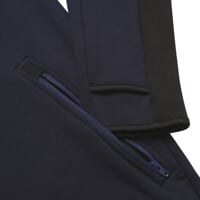 TERRITORY HOODY  pánská funkční sportovní mikina černá/sv.modrá/tm.modrá