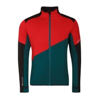 TERRITORY mens full zip jacket black/red/green