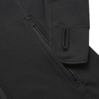 TISPA MERINO women's sports jacket black