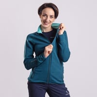 TISPA MERINO women's sports jacket green