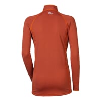 TISPA ZIP ECO dámská funkční sportovní mikina skořicová