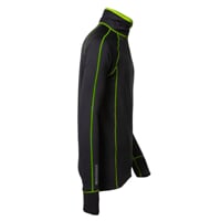 TOREZ mens sports full zip jacket black/lime