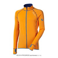 TOREZ II mens sports full zip jacket orange/blue sew