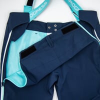 TOXICA PANTS women's softshell pants navy blue