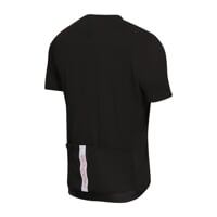TRAFFIC men's full zip cycling jersey  black
