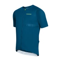 TRAFFIC men's full zip cycling jersey  petroleum