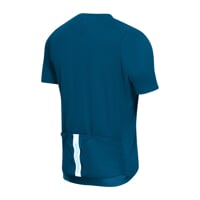 TRAFFIC men's full zip cycling jersey  petroleum