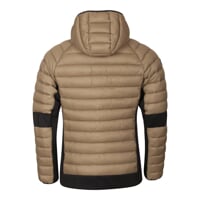 TRIVOR men's hybrid jacket coffe/black