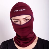 TS KUK skiing balaclava plum