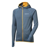 TOREZ HOODY pánská funkční sportovní mikina s kapucí modrošedá/kari