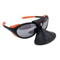 VERTICAL MRR BLK-ORG glacier sunglasses black/orange