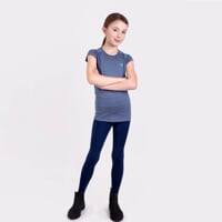ZETA GIRL girls' riding leggings navy