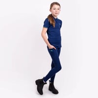 ZETA GIRL girls' riding leggings navy