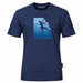 BARBAR "BOULDER" men's bamboo T-shirt dk.blue