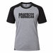 BRANDON men's bamboo T-shirt black/grey melange