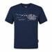 HRUTUR "YAK" men's merino t-shirt grey melange
