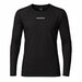 RAPTOR LS men's sports long sleeve T-shirt black